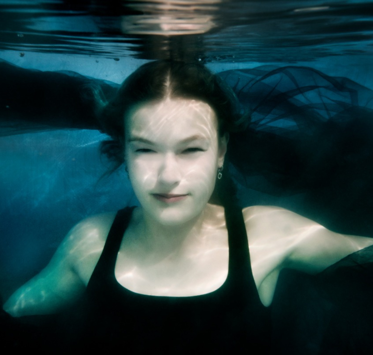 onderwaterportret Zoë