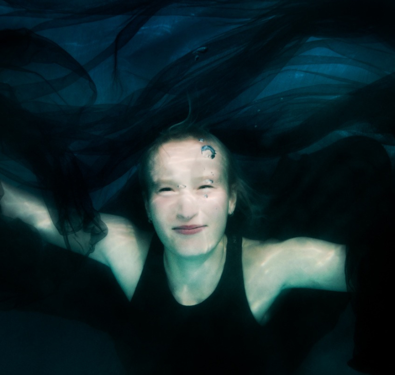 onderwaterportret Myrthe